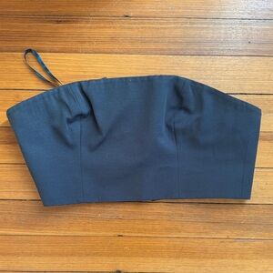 Navy staud  Strapless Top